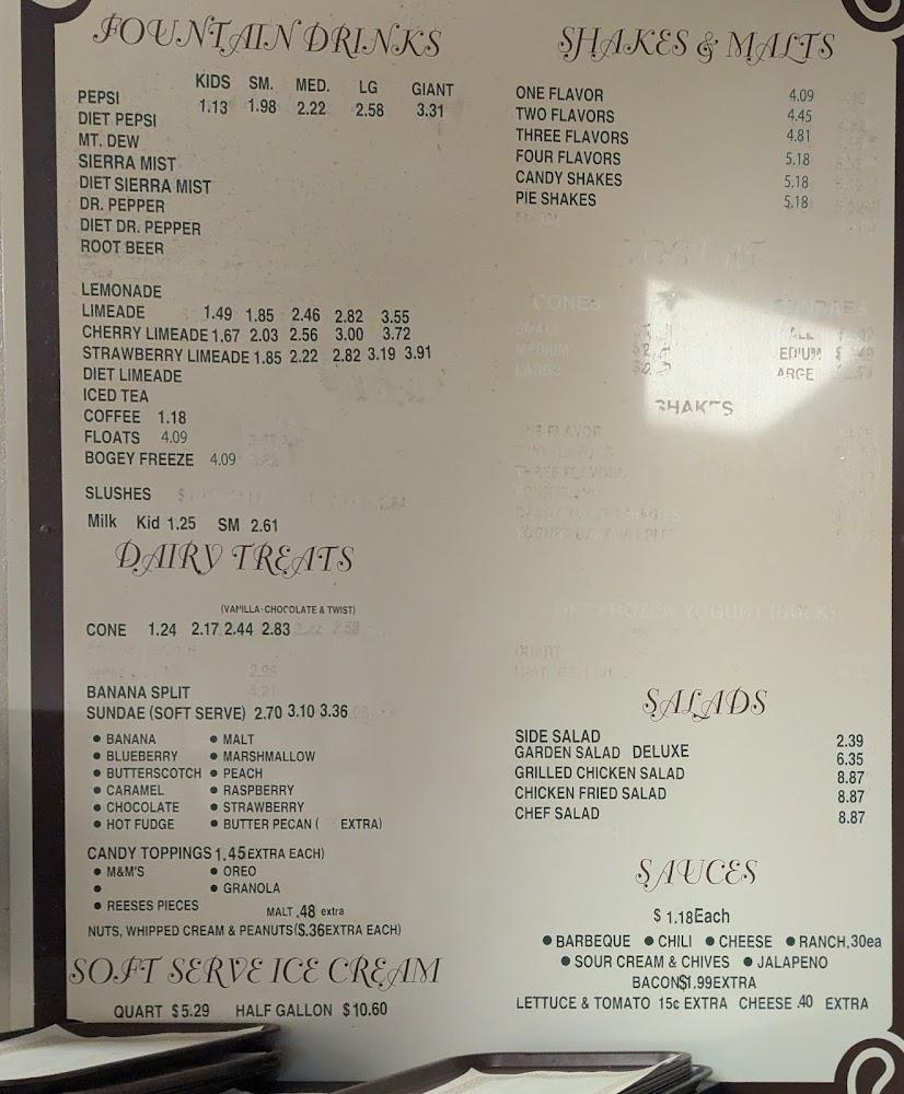 Bogey's Menu image 4